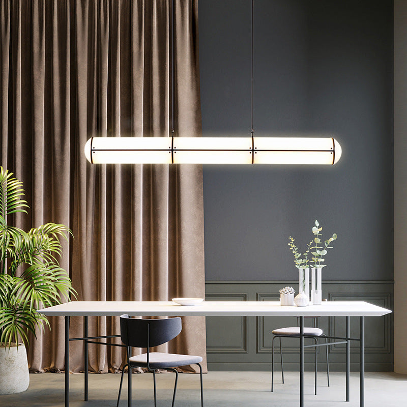 LED linear pendant chandelier