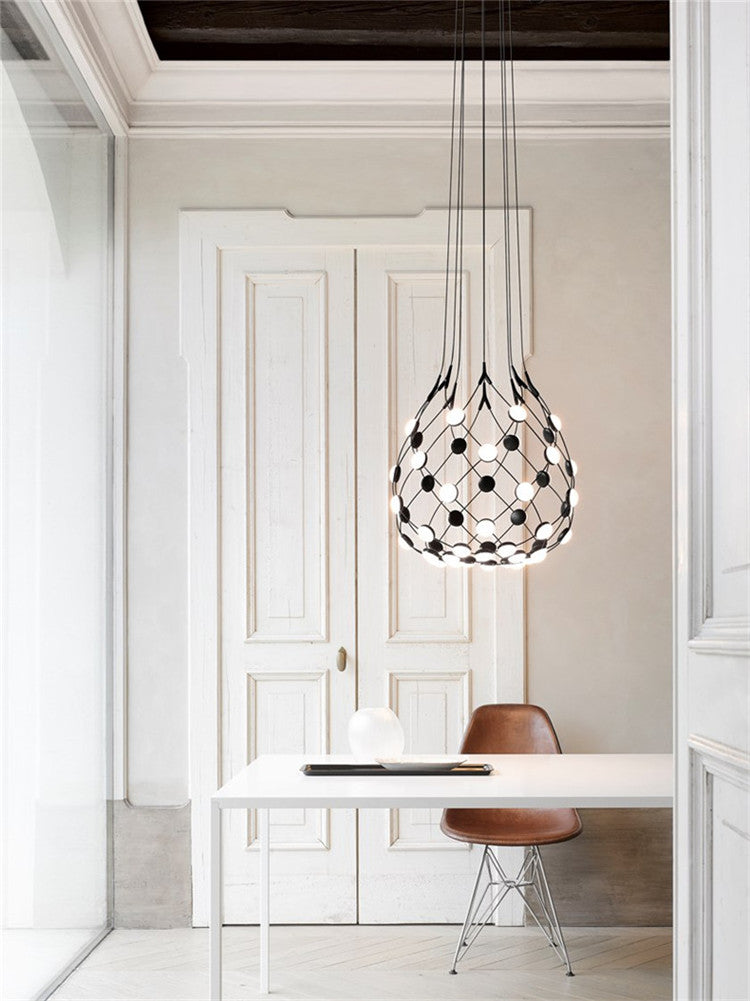Mesh LED Suspension & LED Ceiling Flush Mount