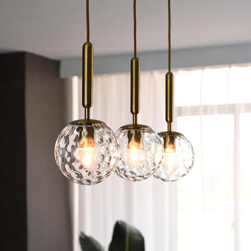 Nostra Minimalist Glass Pendant Light