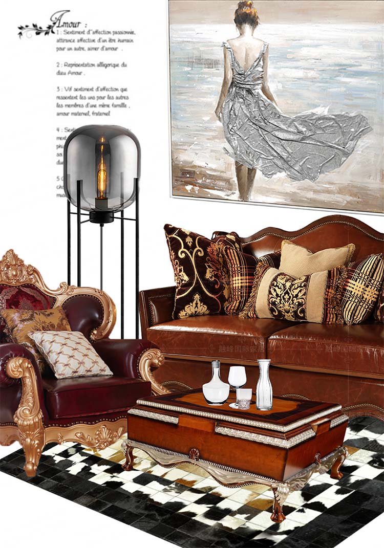 Modern Glass Lantern Standing Table Lamp & Floor Lamp