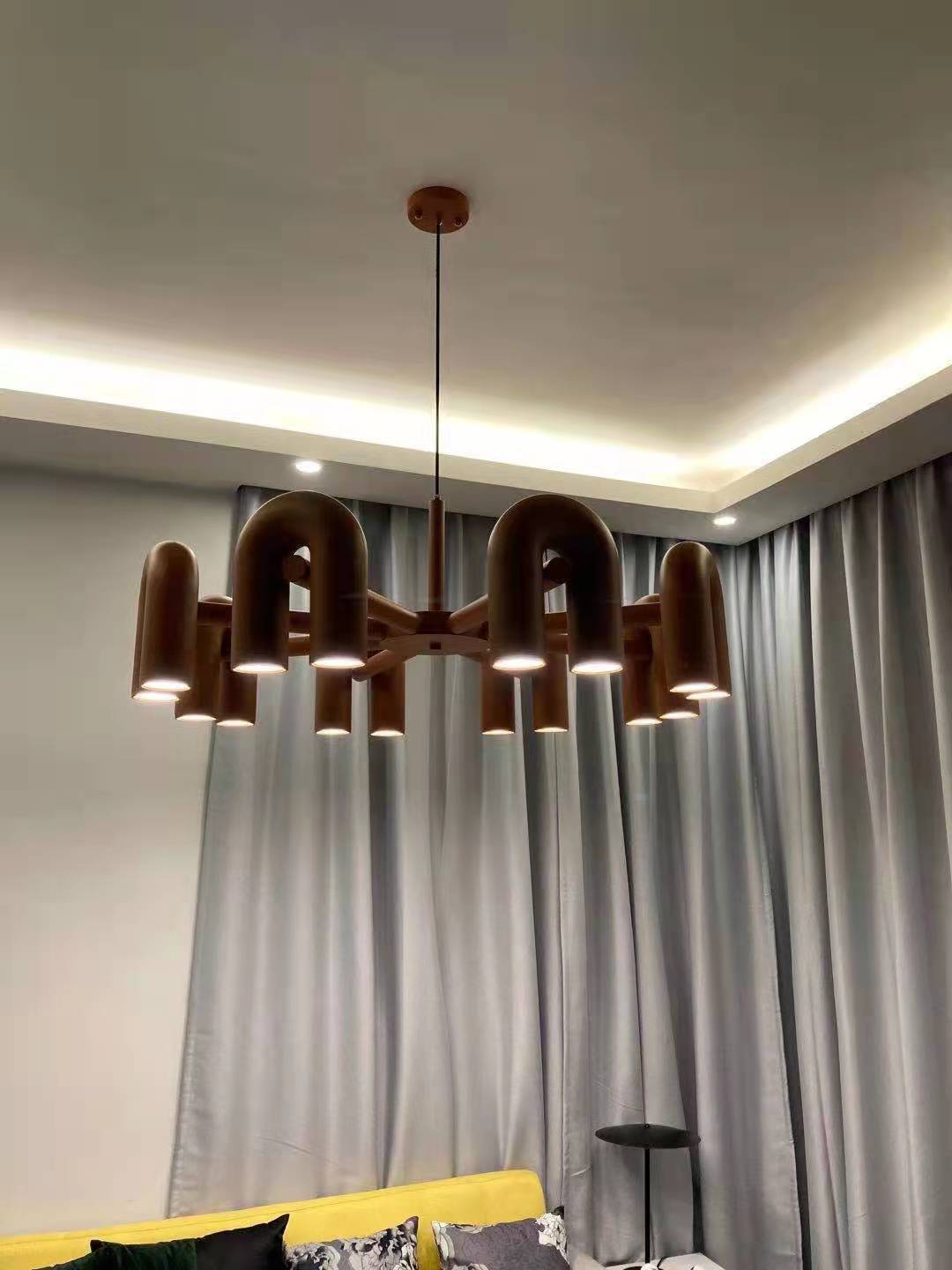 U-Shaped Balanced Chandelier