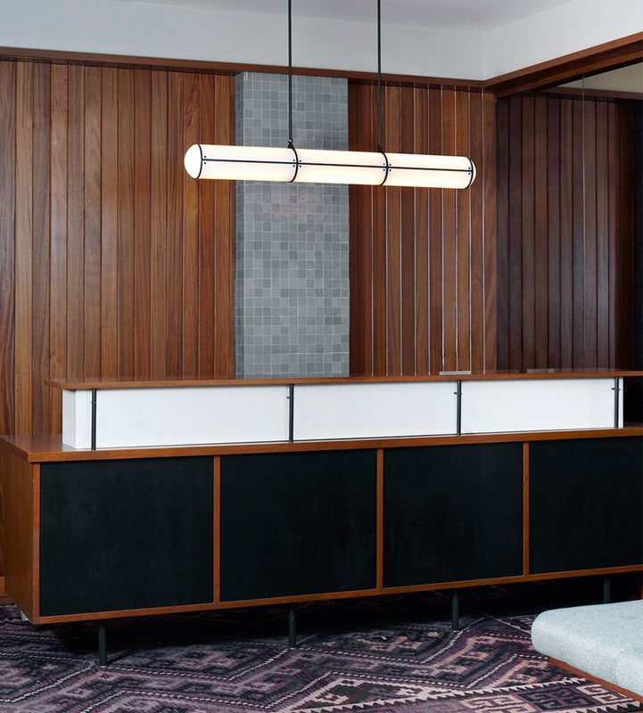 LED linear pendant chandelier