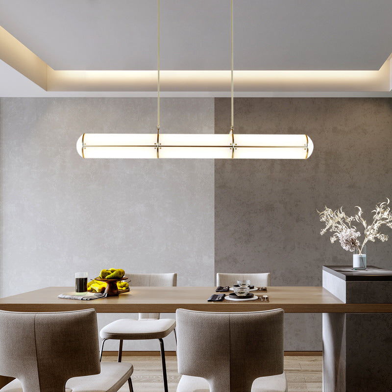 LED linear pendant chandelier