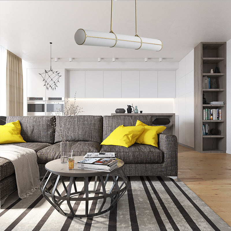 LED linear pendant chandelier