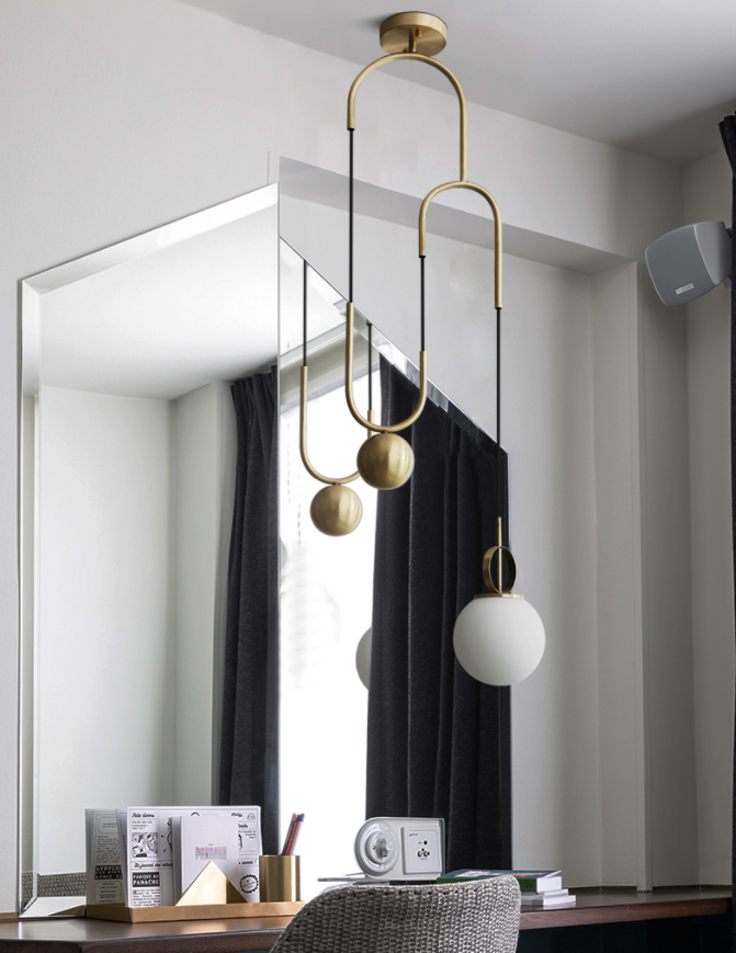 Creative Glass Ball Pendant Light