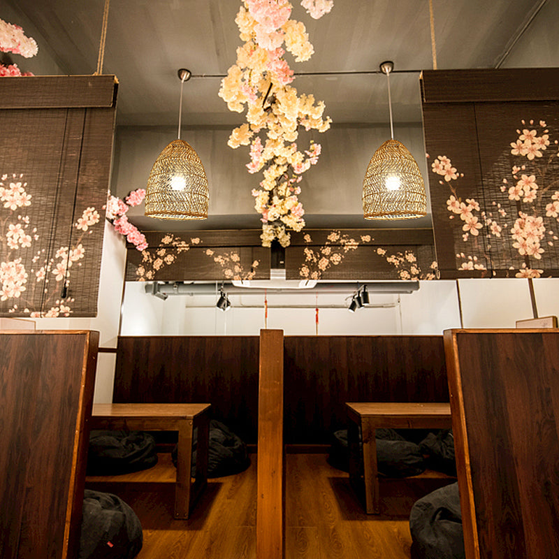 Wicker Pendant Light