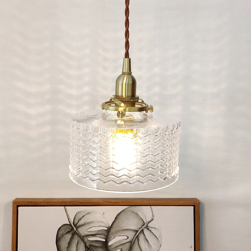 Matilda Glass Mid Century Pendant Light