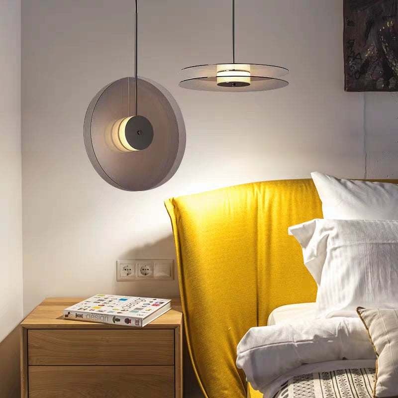 Tea Colored LED Glass Pendant Light