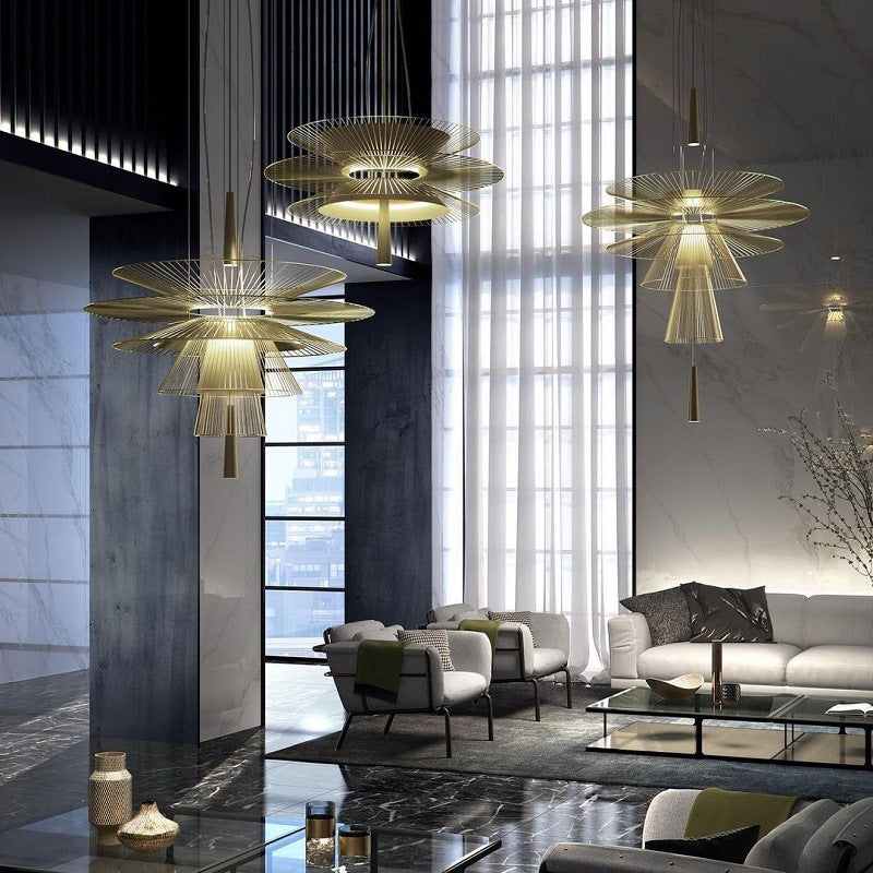 Metal Suspension Pendant Light