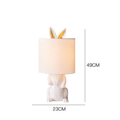 Resin Rabbit Table Lamp