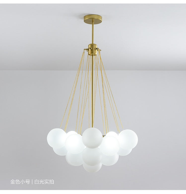 Cloud Glass Chandelier for kitchen table
