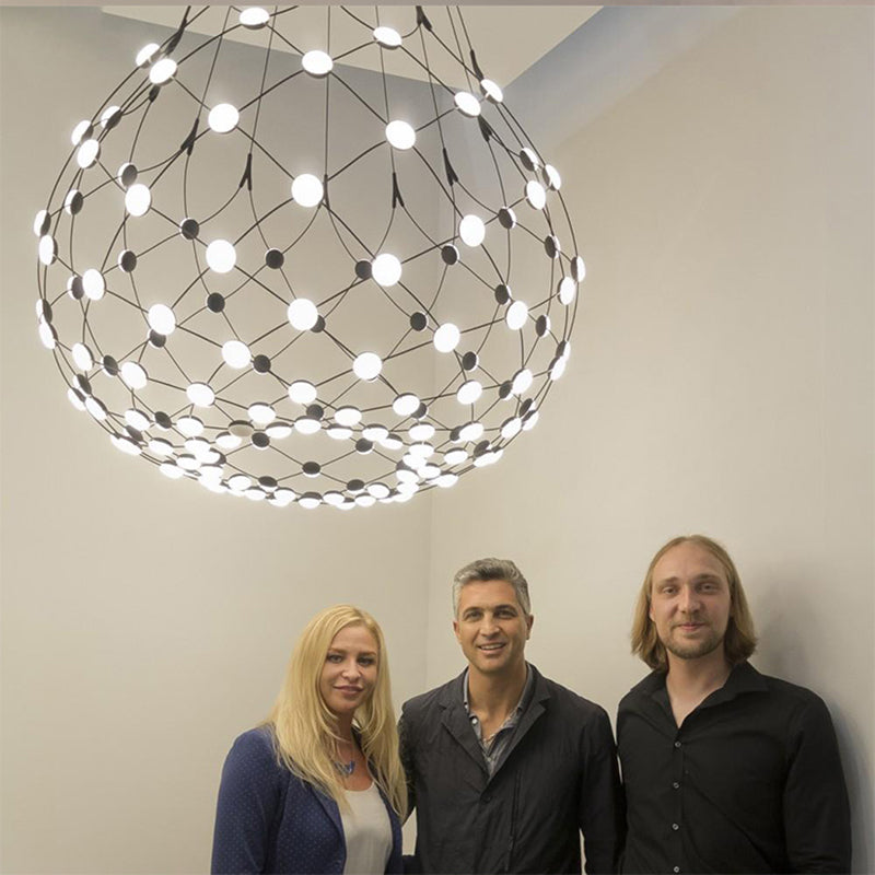 Mesh LED Suspension & LED Ceiling Flush Mount