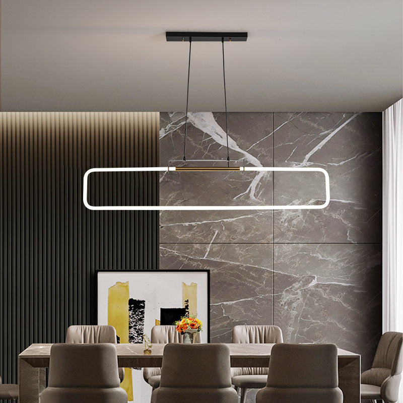 Long Strip LED Pendant Lamp