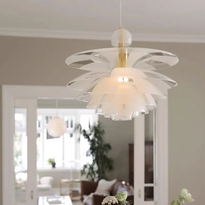 Crystal Echinacea Pendant Lamp