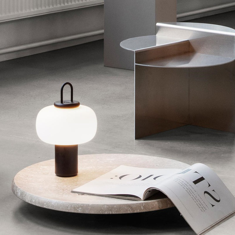 Nox Small Glass Table Lamp