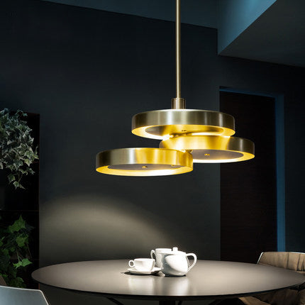 Triarc Brass Chandelier
