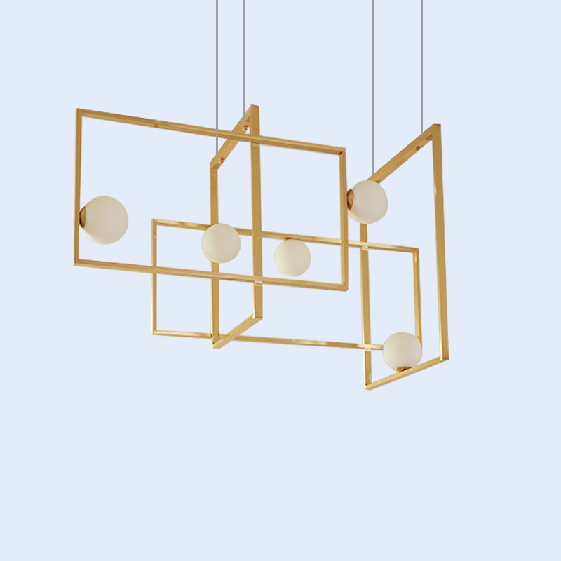 Mondrian Glass Ceiling Light