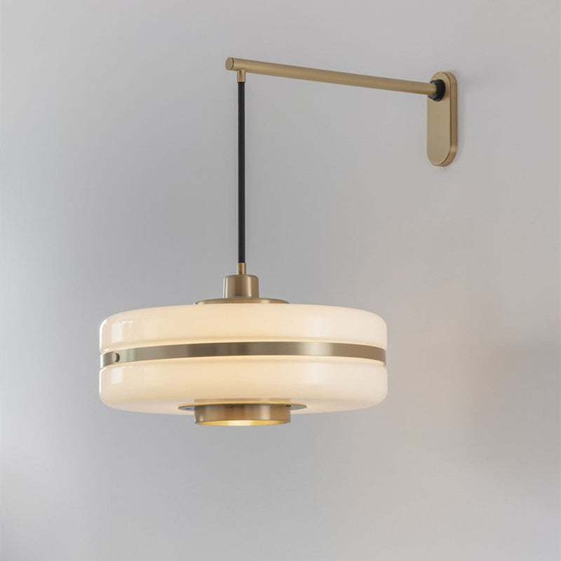 Round Biscuit Wall Lamp
