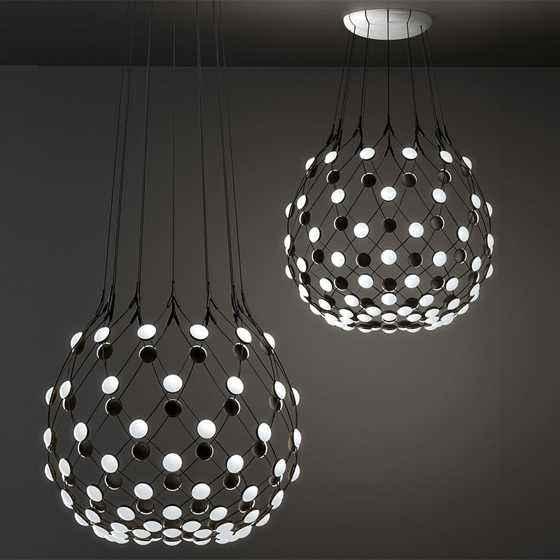 Mesh LED Suspension & LED Ceiling Flush Mount