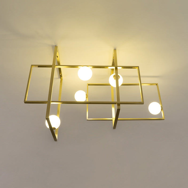 Mondrian Glass Ceiling Light