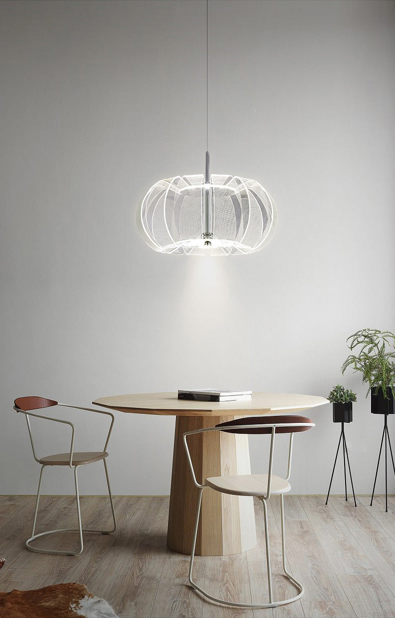 Pumpkin Hollow-out Pendant Light