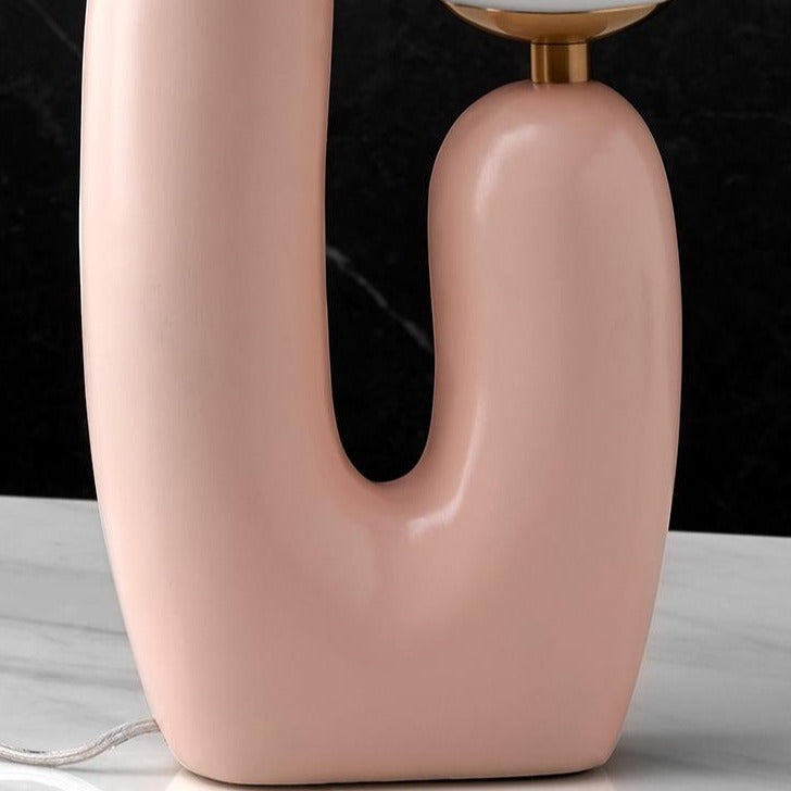 Hand-Built Oo Table Lamp