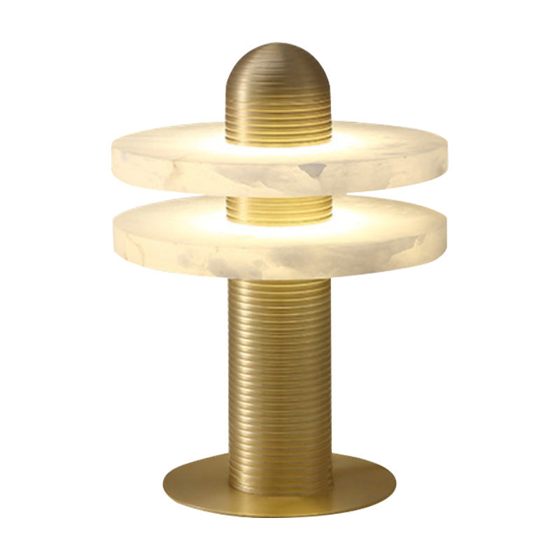 Median Alabaster LED Pendant Lamp & Table Lamp