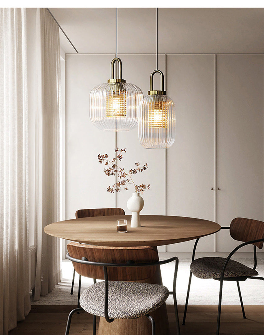 Striped Waves Pentand Lamp