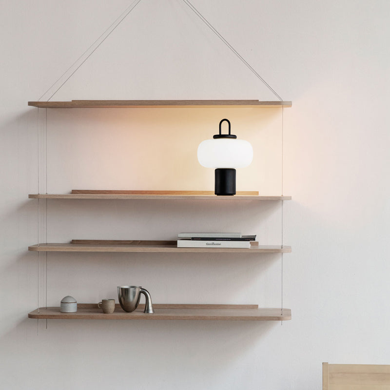 Nox Small Glass Table Lamp