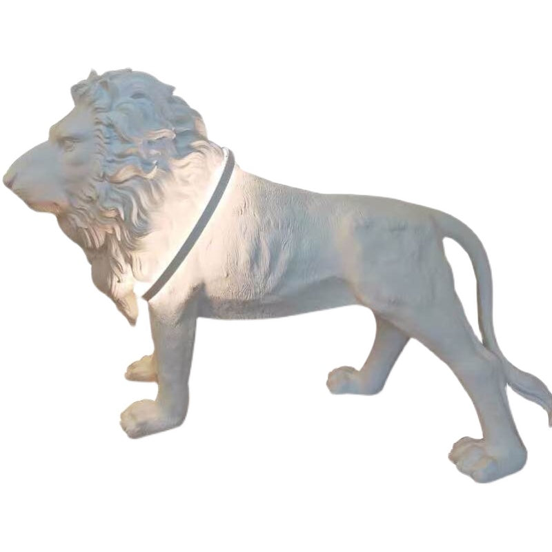 Decorative Art Lion LED Floor Lamp