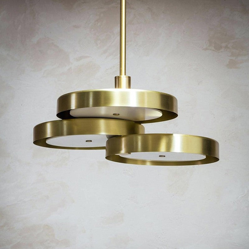 Triarc Brass Chandelier