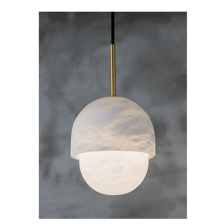 Yoko Pendant Lamp, Alabaster Stone pendant Light