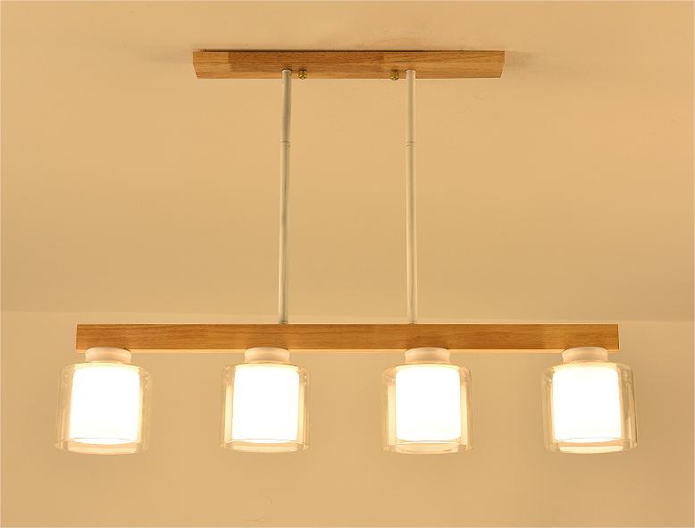 Walnut Aromatherapy Pendant Lamp