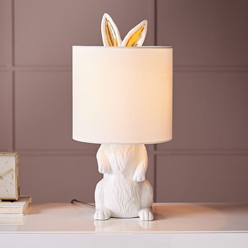 Resin Rabbit Table Lamp