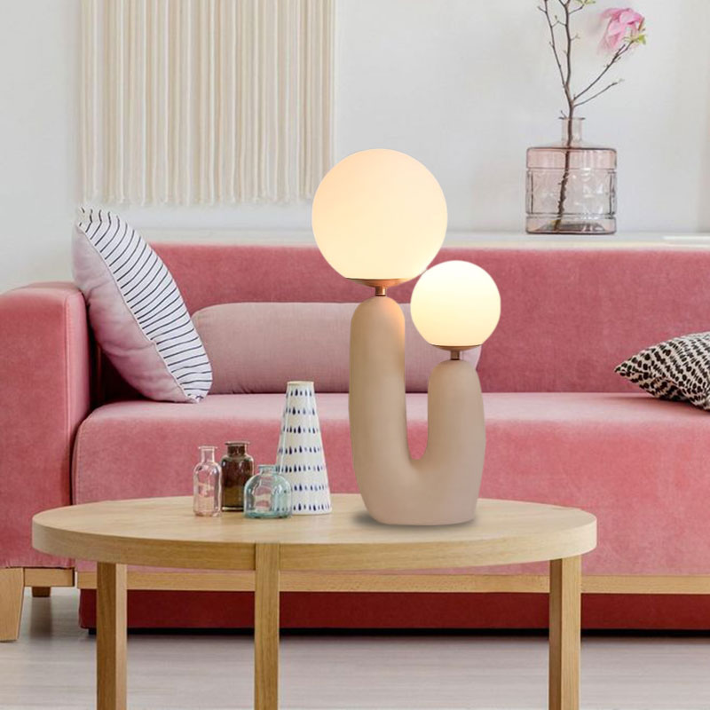 Hand-Built Oo Table Lamp