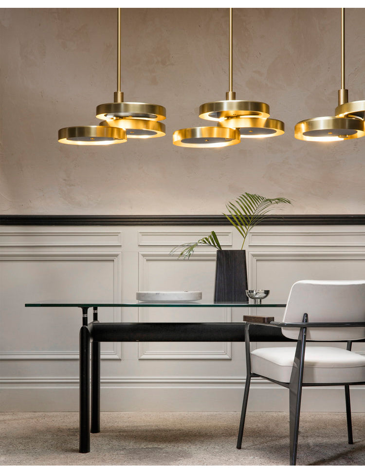 Triarc Brass Chandelier