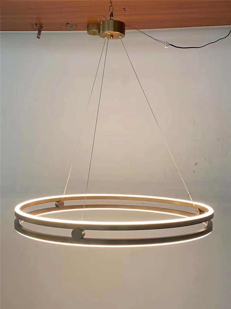 Over-Lapped Circle Updown Light LED Pendant