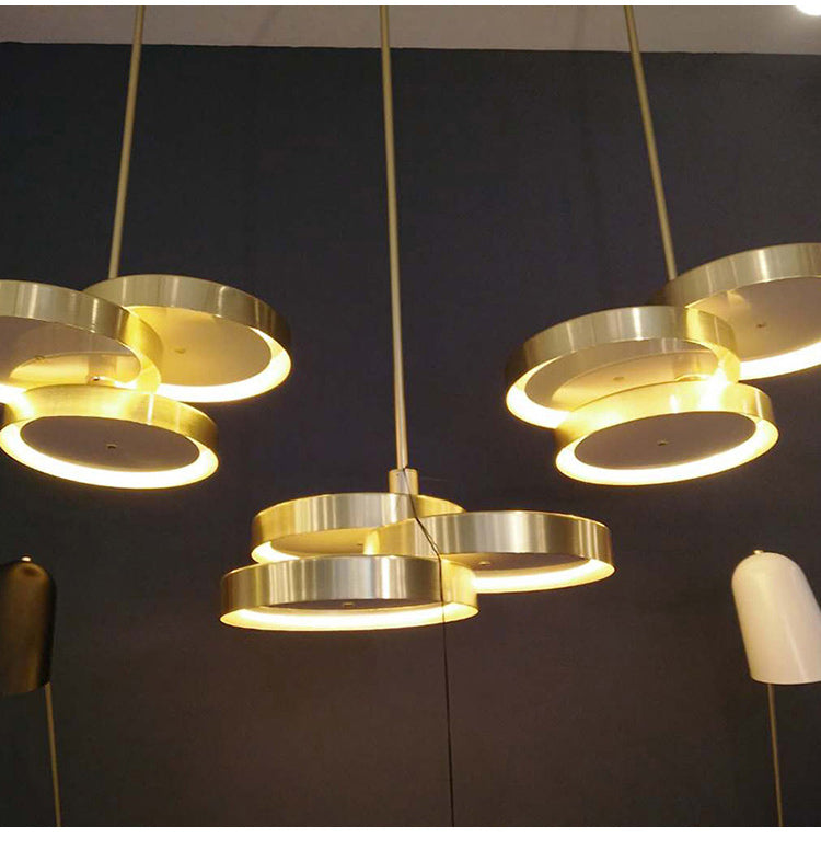 Triarc Brass Chandelier