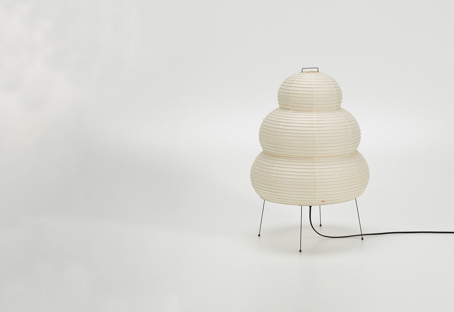 White Rice Paper Table Lamp