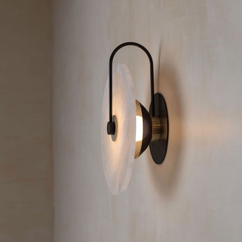 Alabaster  LED Marble Wall Sconce