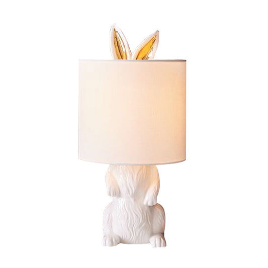 Resin Rabbit Table Lamp