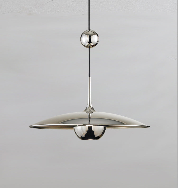Vintage Counterweight Adjustable Pendant Light Pulley