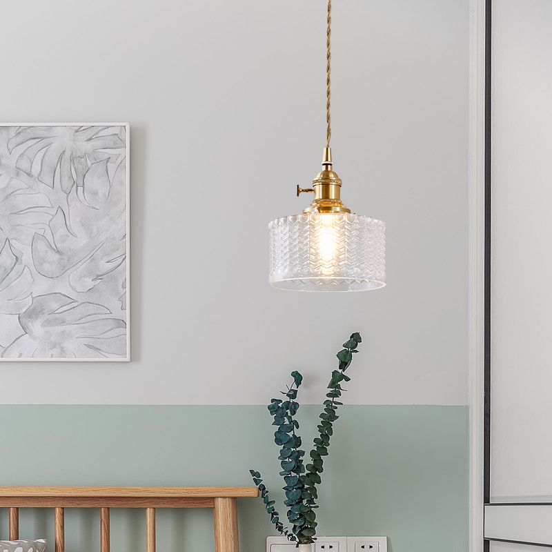 Matilda Glass Mid Century Pendant Light