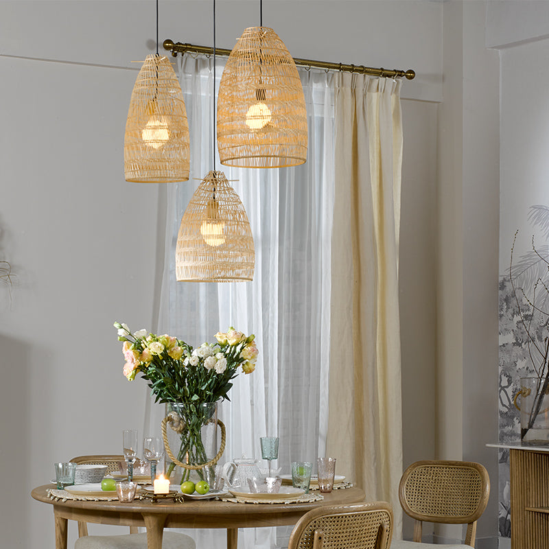 Wicker Pendant Light