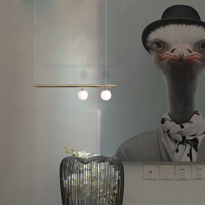 Satellite suspension ceiling light