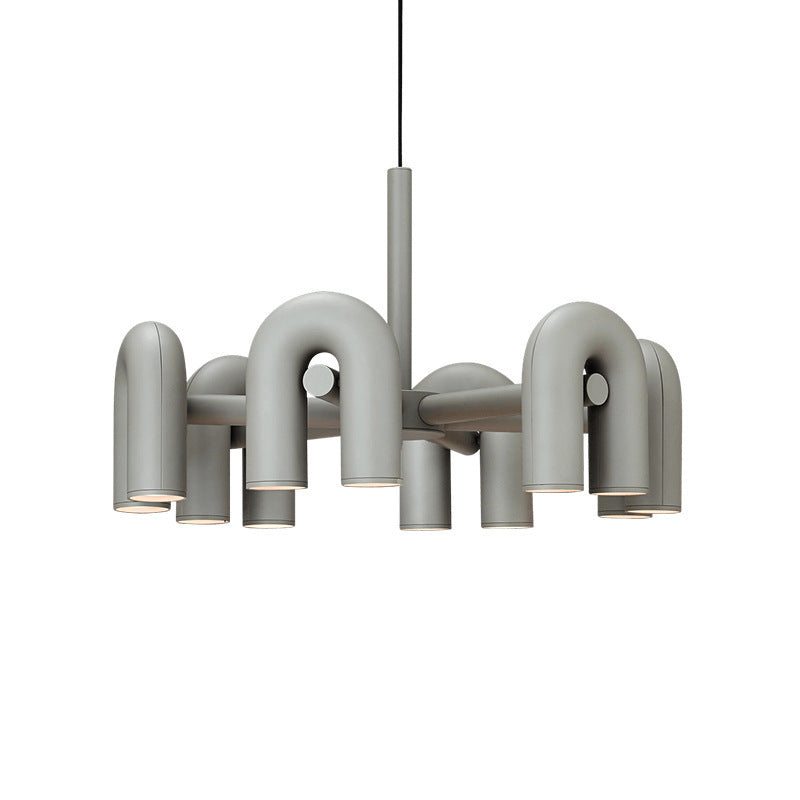U-Shaped Balanced Chandelier