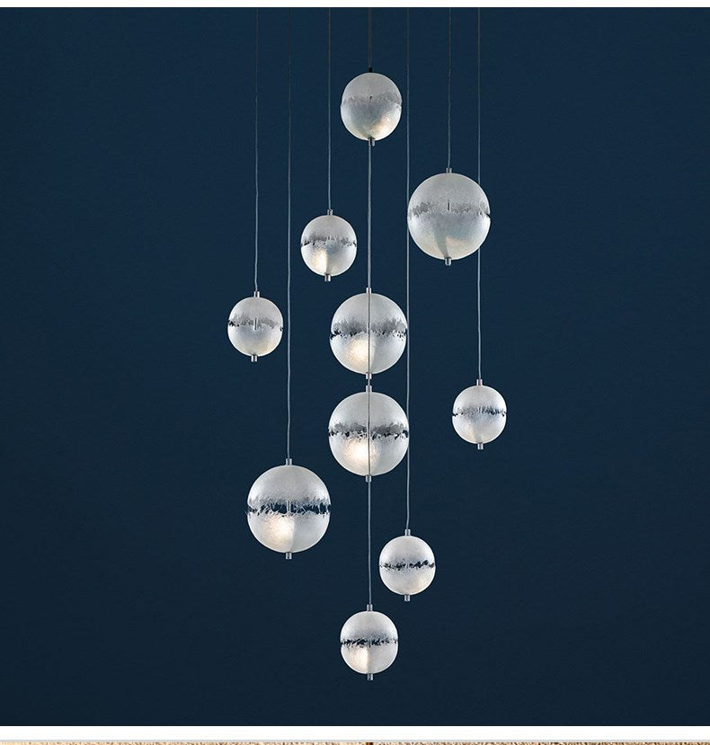 LED Pendant Lamp Postkrisi Chandelier