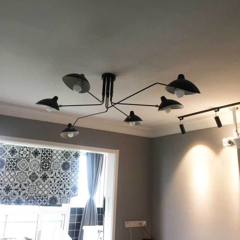  Serge Mouille ceiling lamp