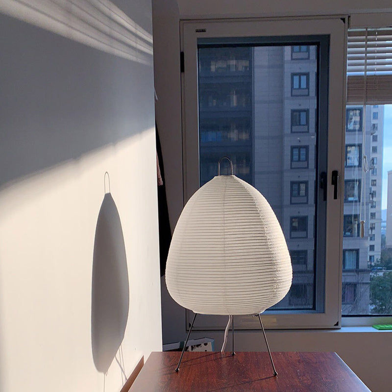 White Paper Lantern Table Lamp & Floor Lamp