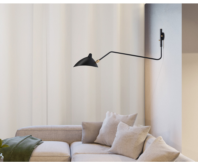 Serge Mouille Modern Wall Sconce